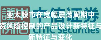 亚太股市在宽幅震荡周期中中配资风险控制的产品设计新特征与变化
